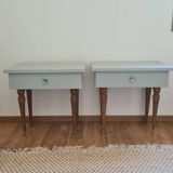 Pair of vintage bedside tables