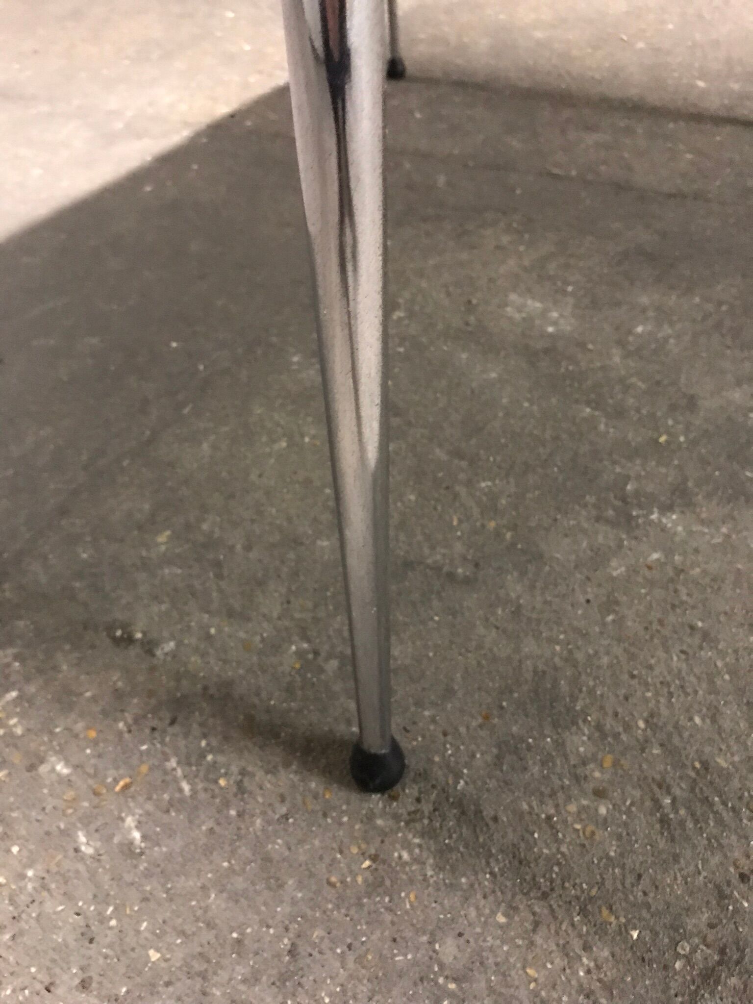 Yellow formica kitchen table with two extension cord, vintage 60s