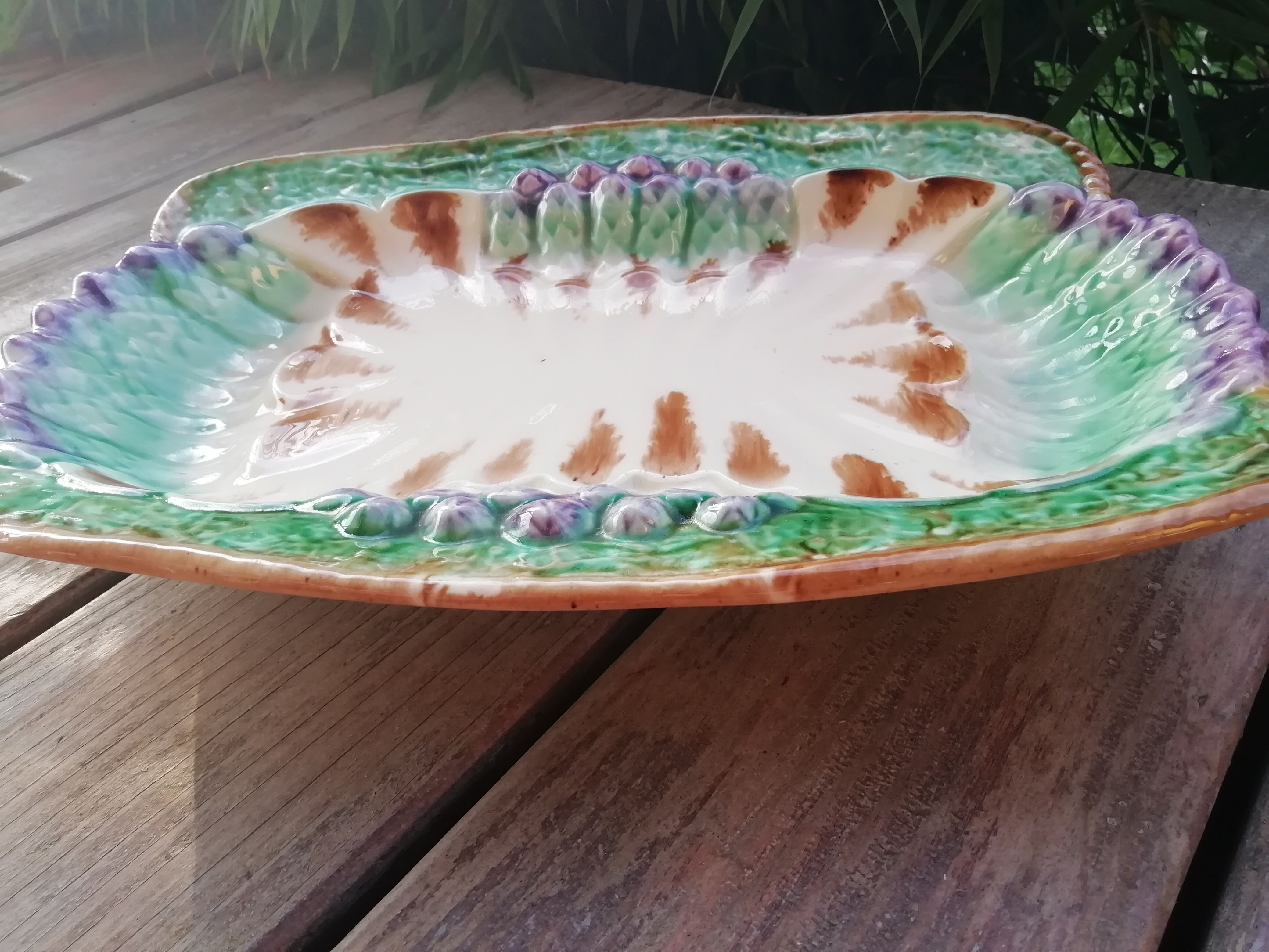 Slurry asparagus dish