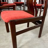 Lot 6 old Italian design bentwood chairs from the 70s vintage