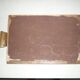 Serving tray in wood, copper and glazed 1950