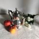 Vintage Viners Sheffield Silver Plated Teapot: Victorian Footed Pitcher