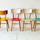Chaises de salle à manger de Ton, années 1950.