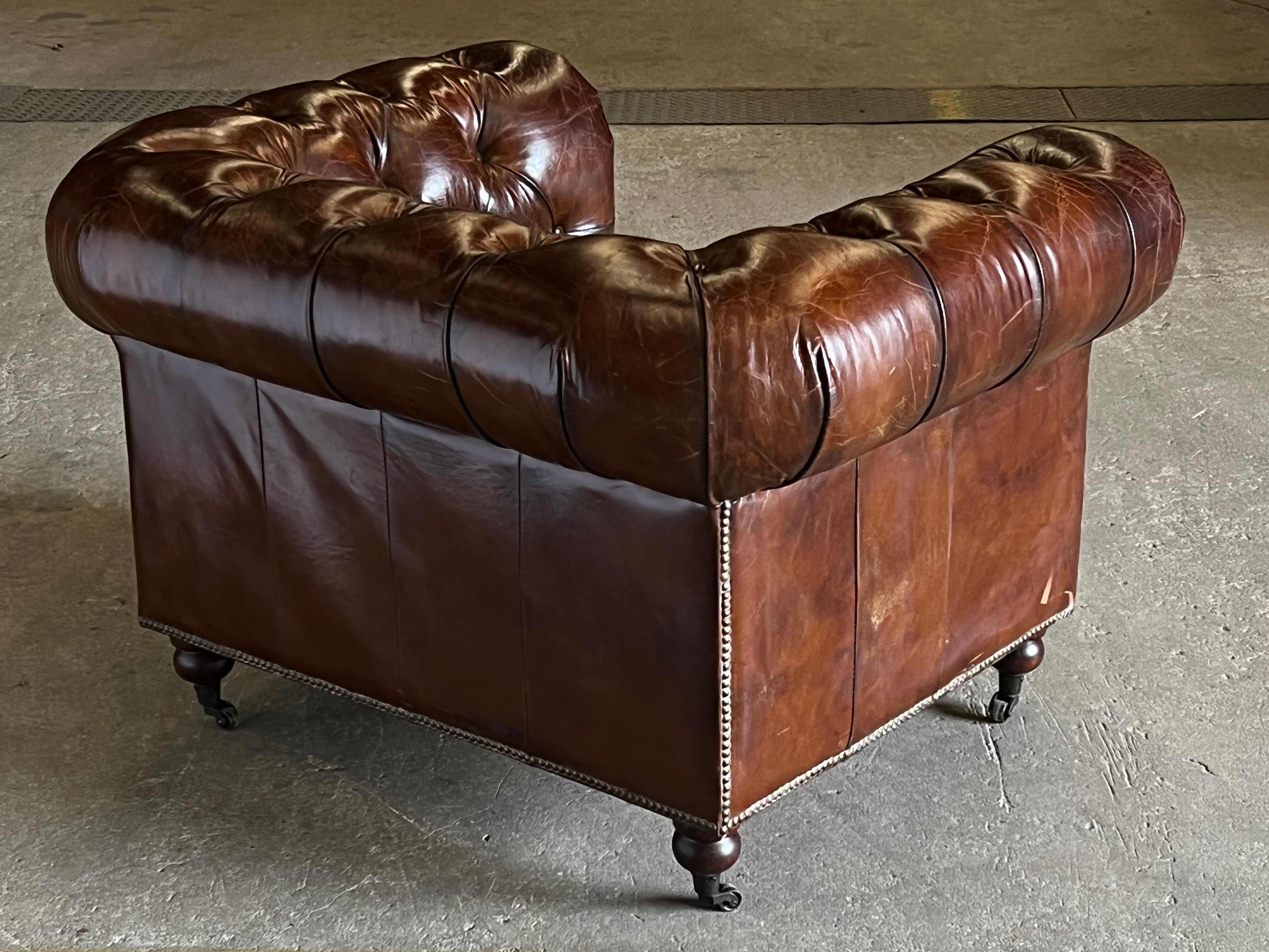 Chesterfield armchair
