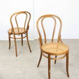 Vintage No. 18 Dining Chairs attributed to Michael Thonet, Set of 2