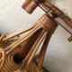Rattan table lamp