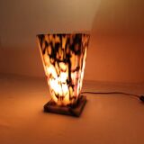 Lámpara de mesa de mármol. España, 1970s.