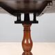 Small antique oak table, Italy, mid-19th century.