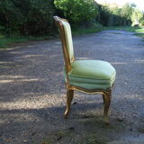 Wooden chair dore style Louis XV