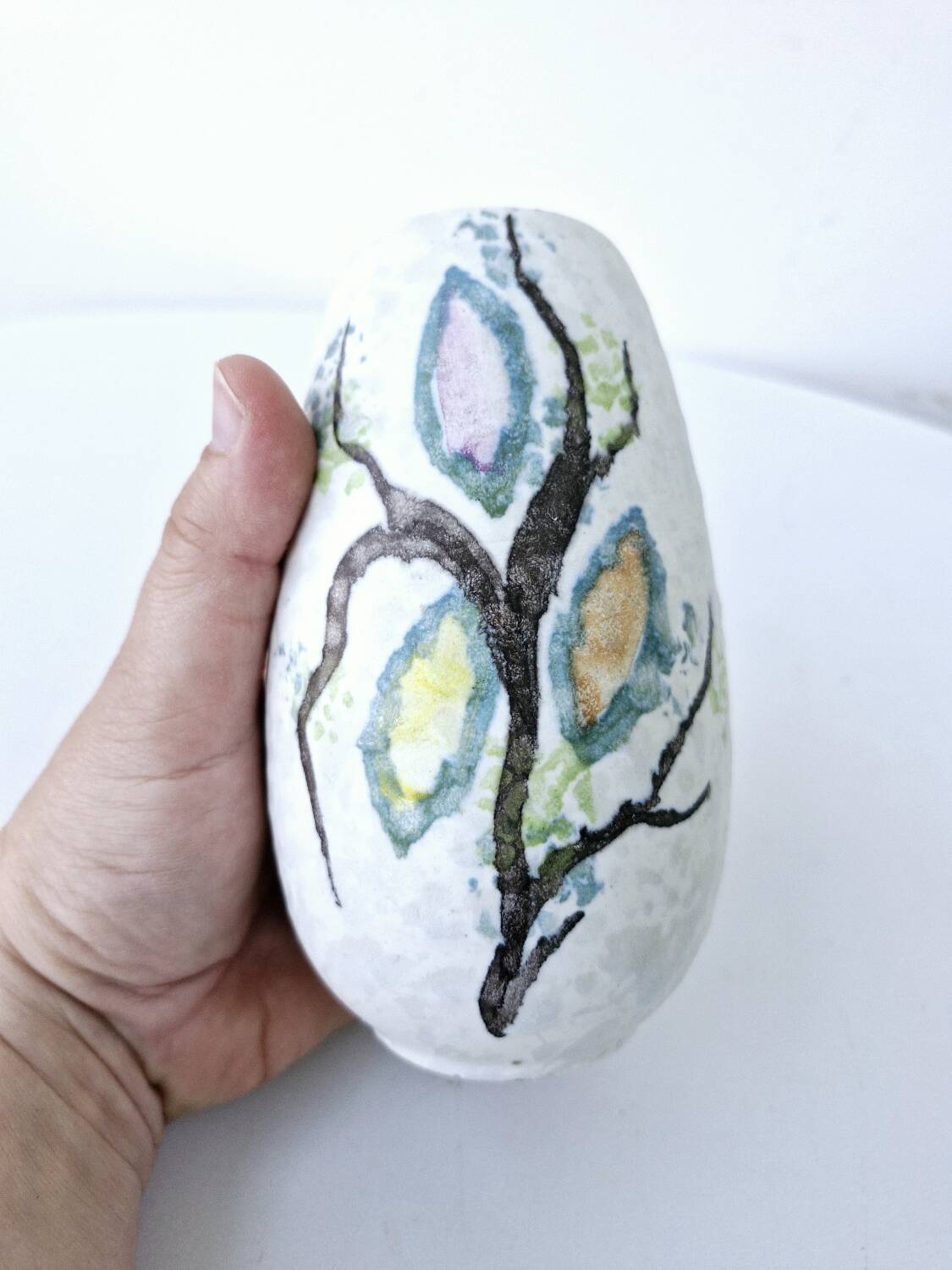 Vase West Germany 101-14 Jasba Années 1956 Céramique