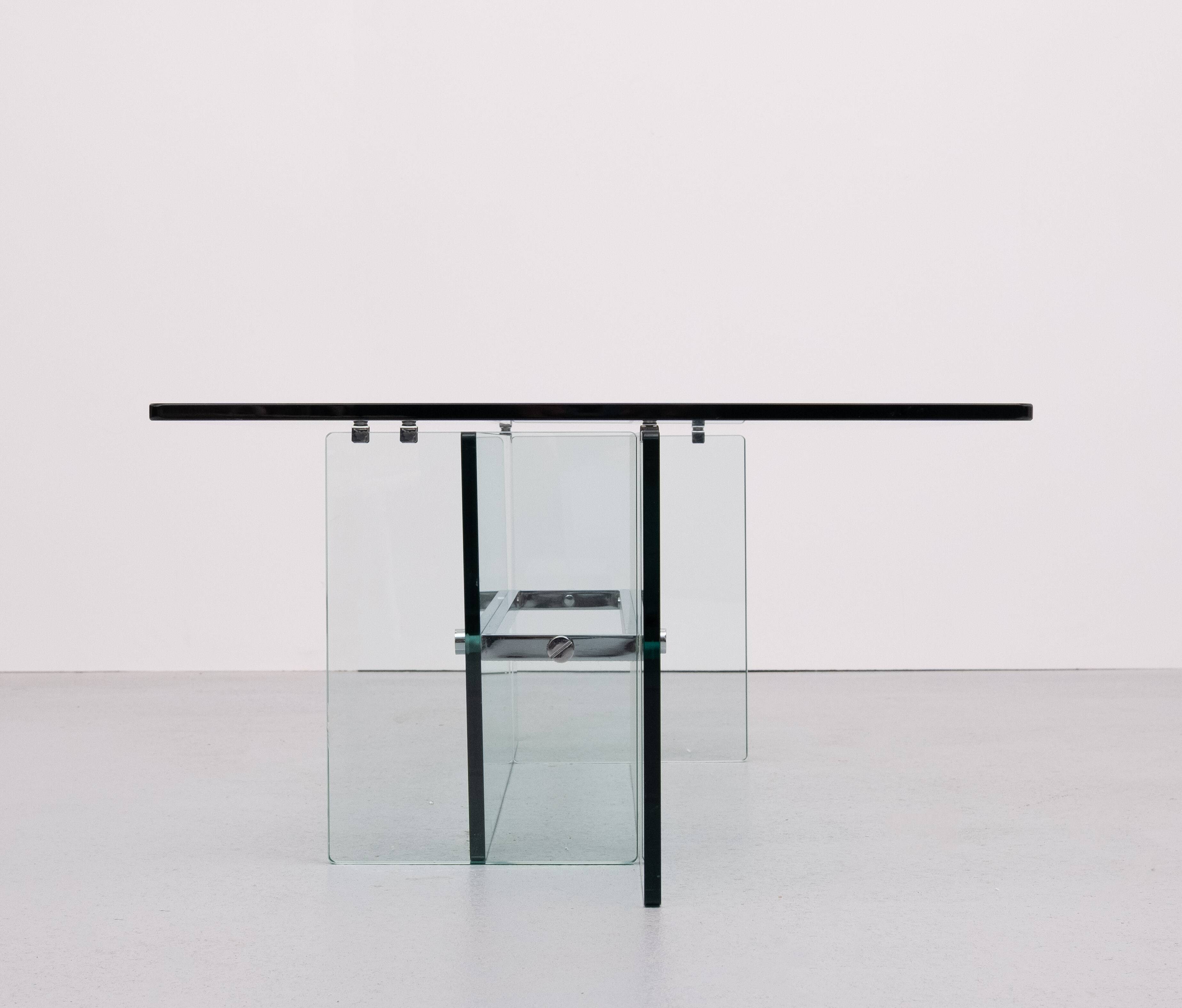 Fontana Arte Glass Coffee Table 1970, Italy