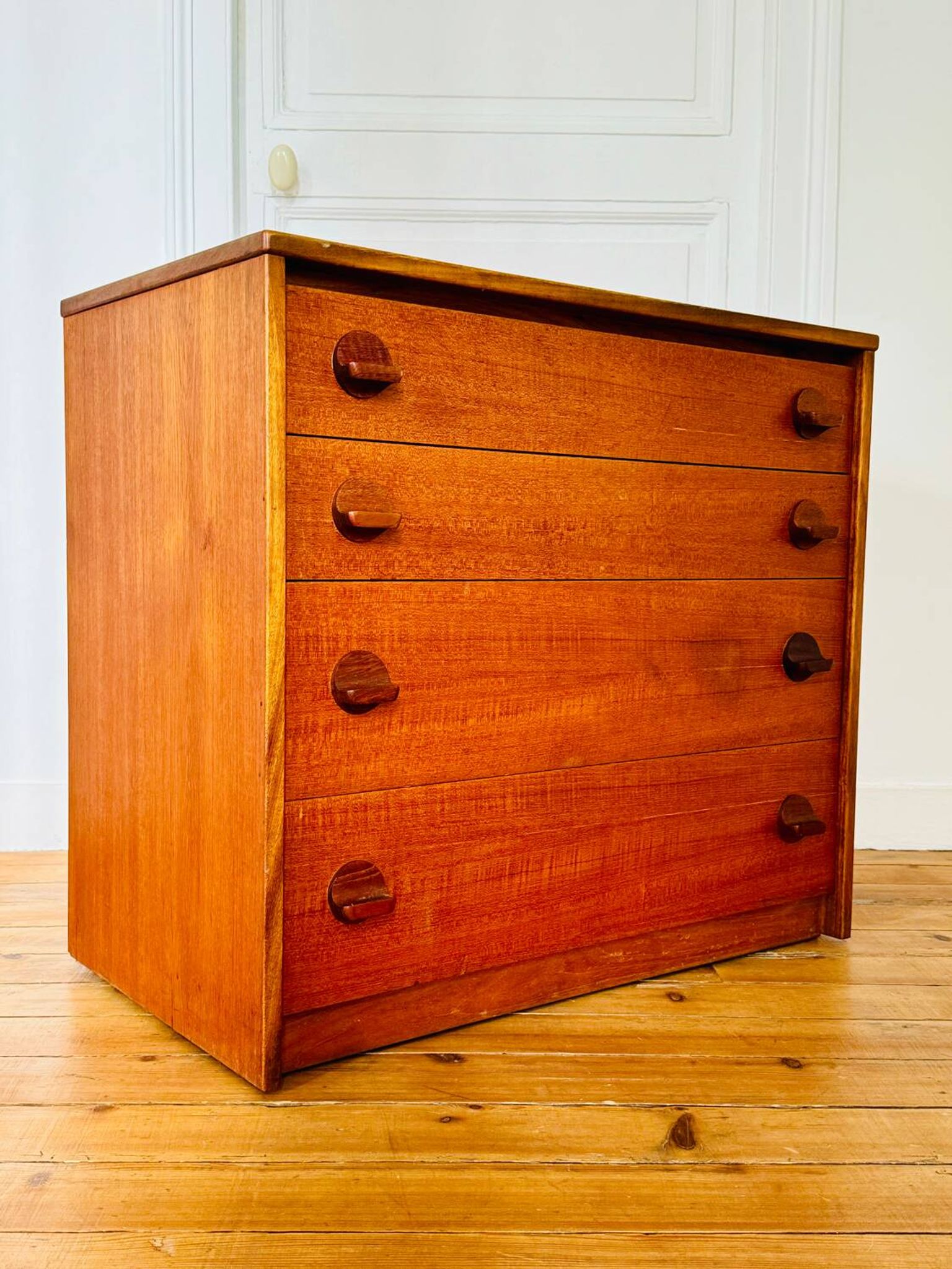 Vintage teak chest of drawers Stag Furniture edition