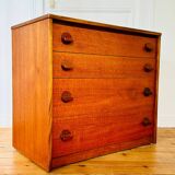 Commode vintage en teck édition Stag Furniture