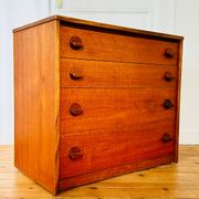 Vintage teak chest of drawers Stag Furniture edition