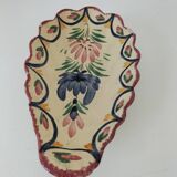 Vintage HB Quimper shell butter dish