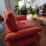 Fauteuil Alyssa et son pouf