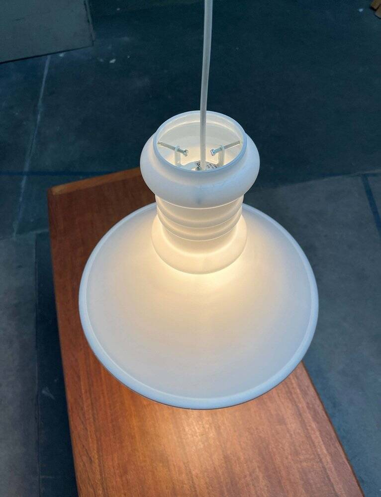 Vintage Glass Pendant Lamp Apotekerpendel Danish by Sidse Werner for Holmegaard