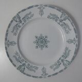 Dish or cake compiegne, terre de fer