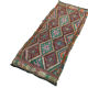 Vintage Turkish KIlim Rug , 103 x 45 cm