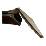 Étagère d’angle en chêne