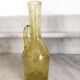 Two bubble glass carafes