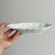 Coupelle en porcelaine blanche