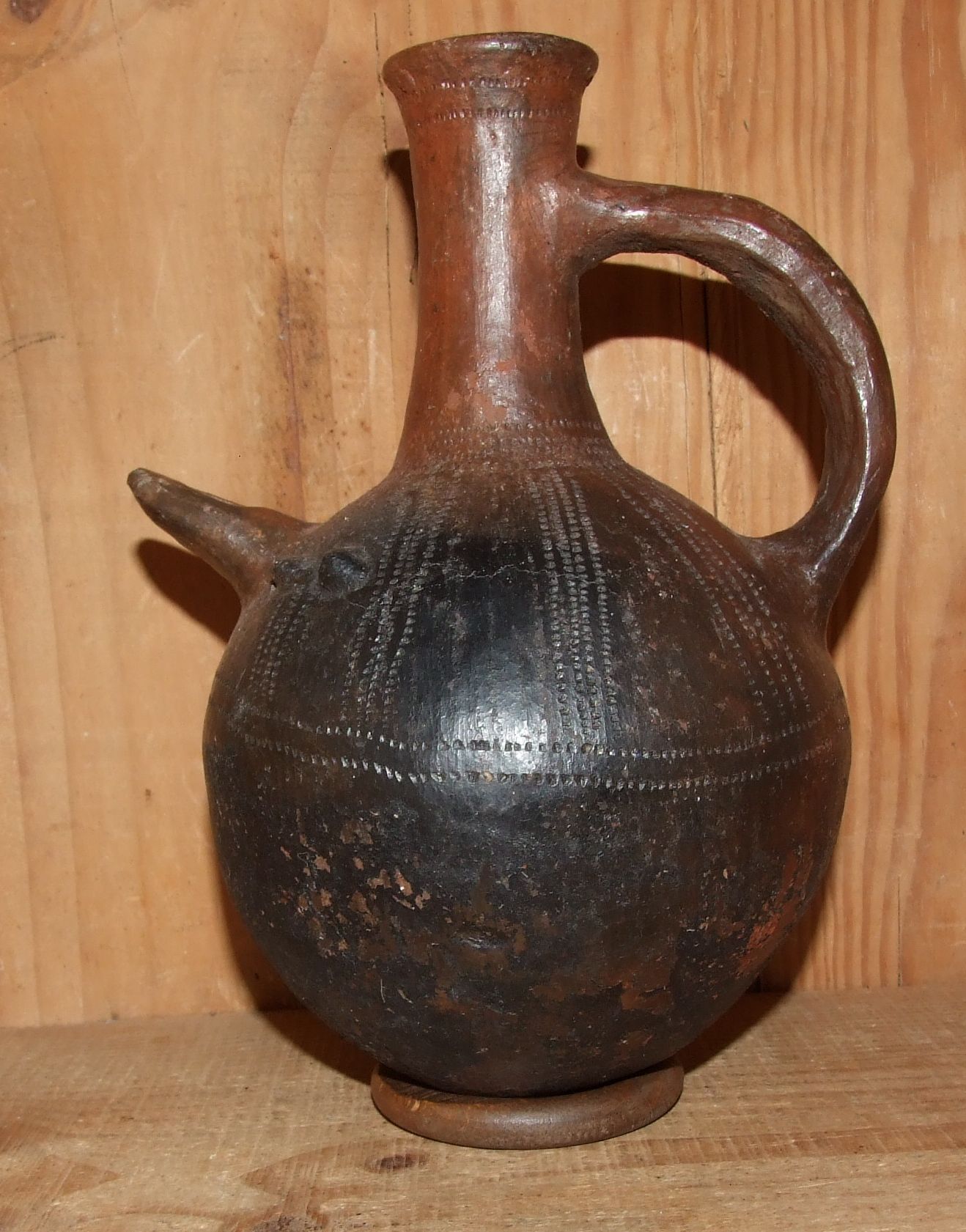 African terracotta pitcher Ivory Coast