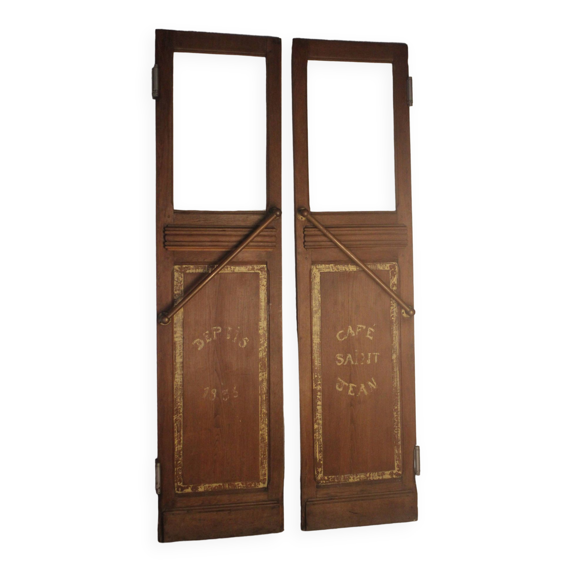 Bistro/cafe swing doors