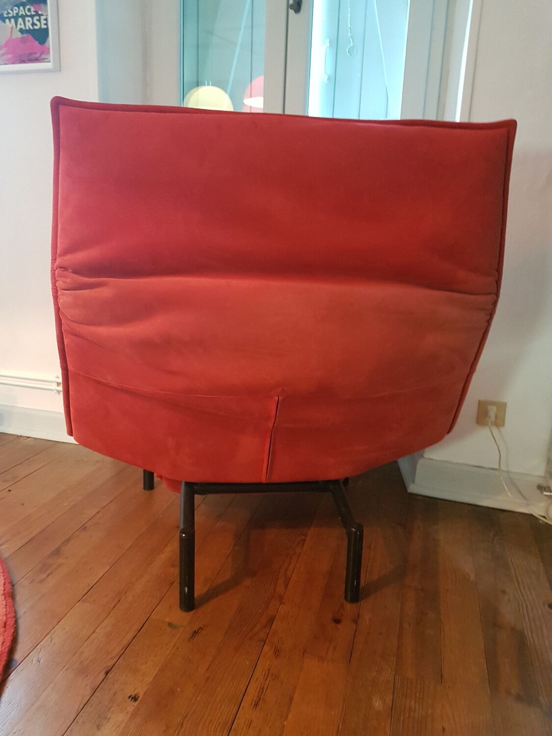 Fauteuil Véranda Lounge de Vico Magistretti pour Cassina