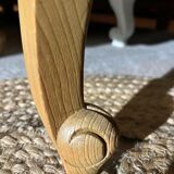 Buffet 2 doors in solid cherry louis XV style