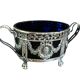 Silverware, sugar bowl in silver Louis XVI style, hallmarks late 18th century.