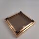 Vintage brass empty/centerpiece with engraved signature by Romeo Rega