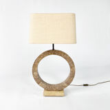 Marble look resin lamp, 1970s