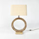 Marble look resin lamp, 1970s