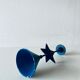 Metal star candle holder