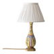 Hand-Painted Yellow Chinoiserie Porcelain Lamp, circa 1900