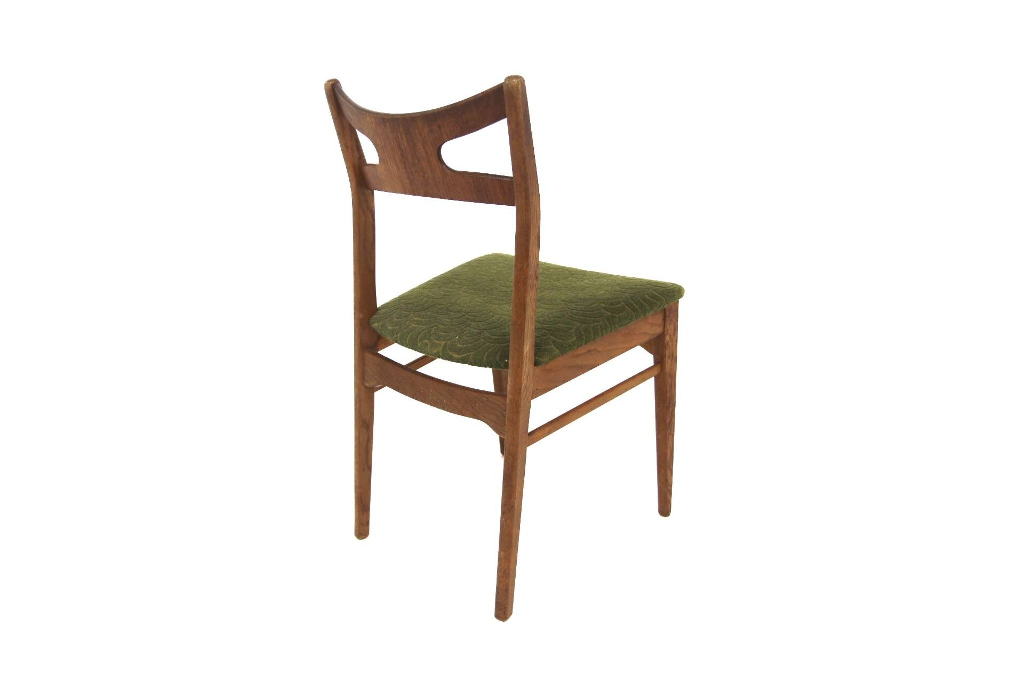 4 chaises scandinaves en chêne, Suède, 1960