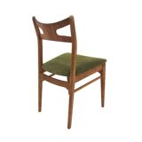 4 Scandinavian oak chairs, Sweden, 1960