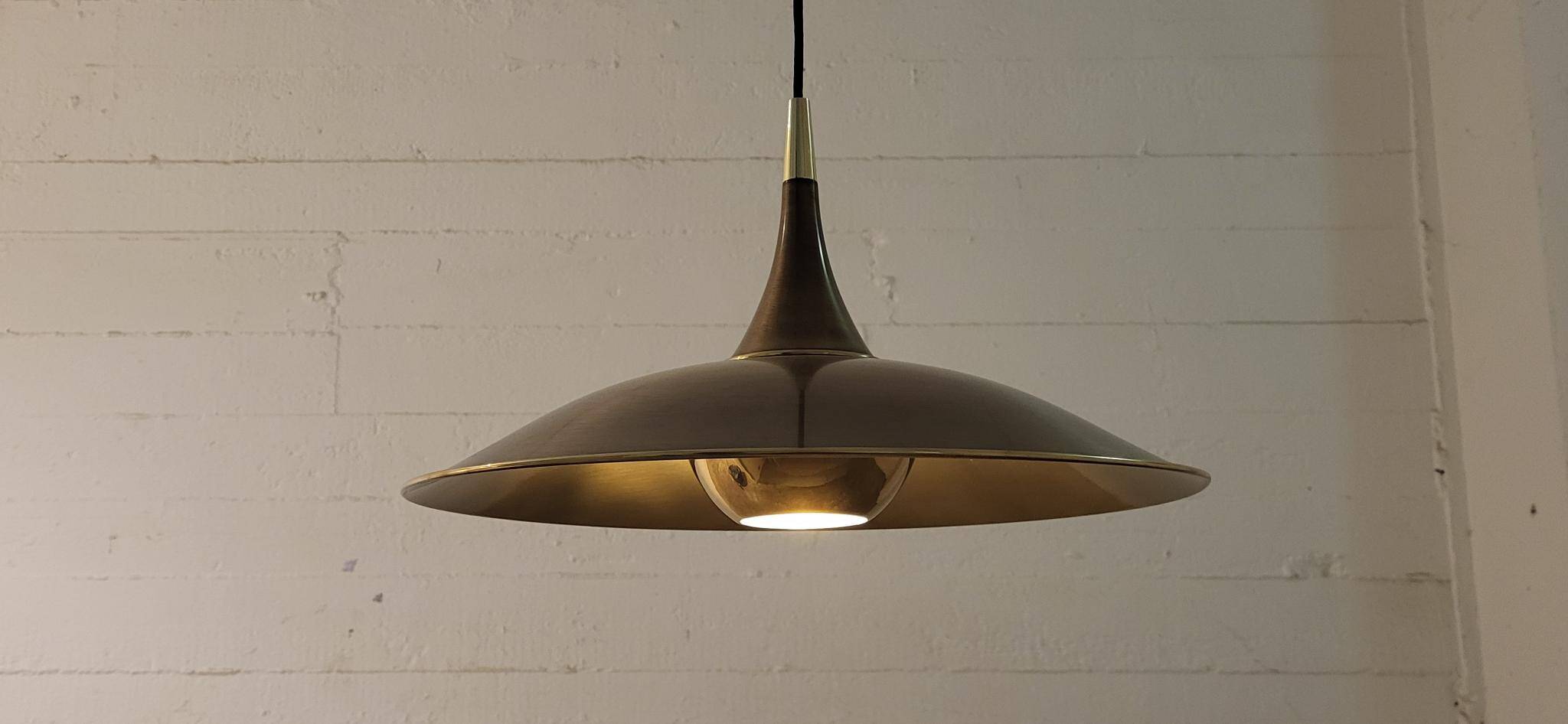 Lampe de plafond Onos 55 de Florian Schulz, Allemagne 1970