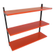 Tomado wall shelf by A. Dekker, 1970s