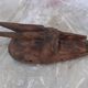 African mask, from Congo ancient African tribal art, mask h 36 l 17 cm.