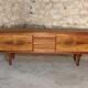 Sideboard vintage in teak and Rosewood, Scandinavian style by White & Newton