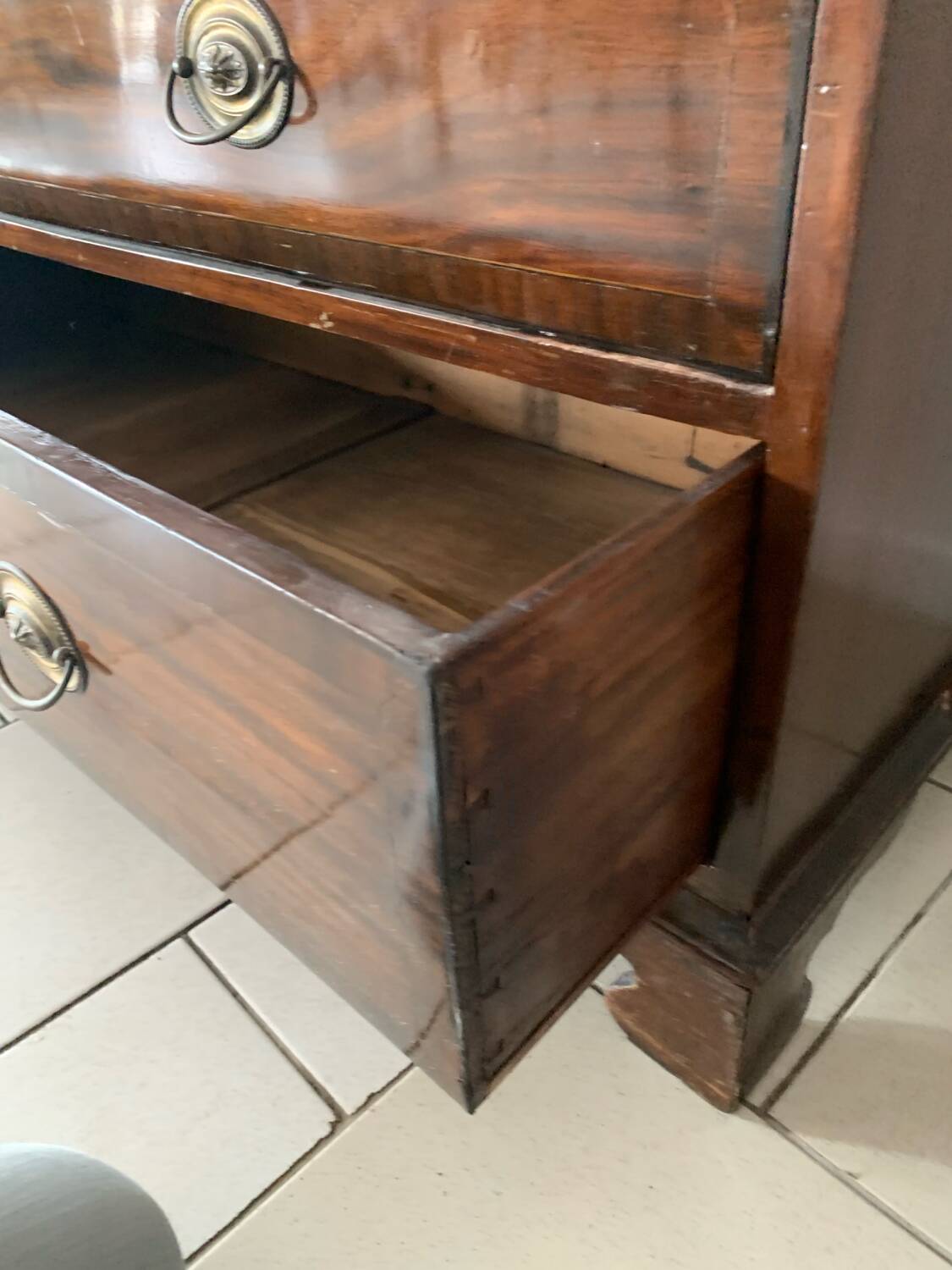 Old English Slope Desk 19th Century