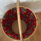 Rattan work basket