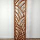 Bamboo and rattan screen