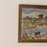 "Serene landscape" – F. Lodin