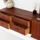 Teak modular shelving unit, Danish design, 1960s, made in Denmark