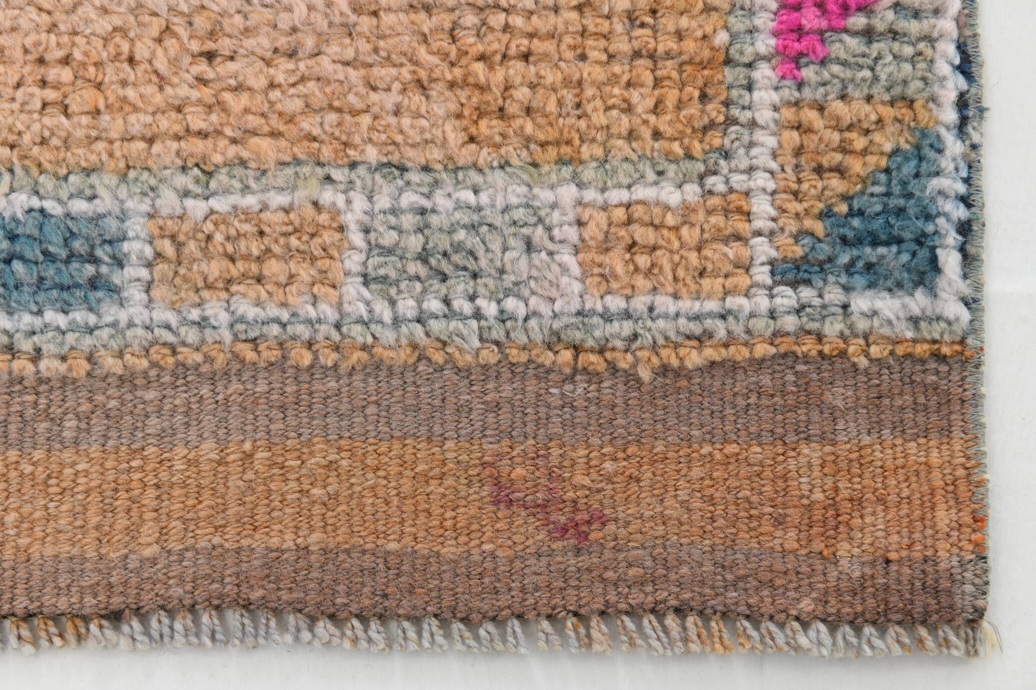 Soft Multicolor Persian Runner Rug, 83x335Cm