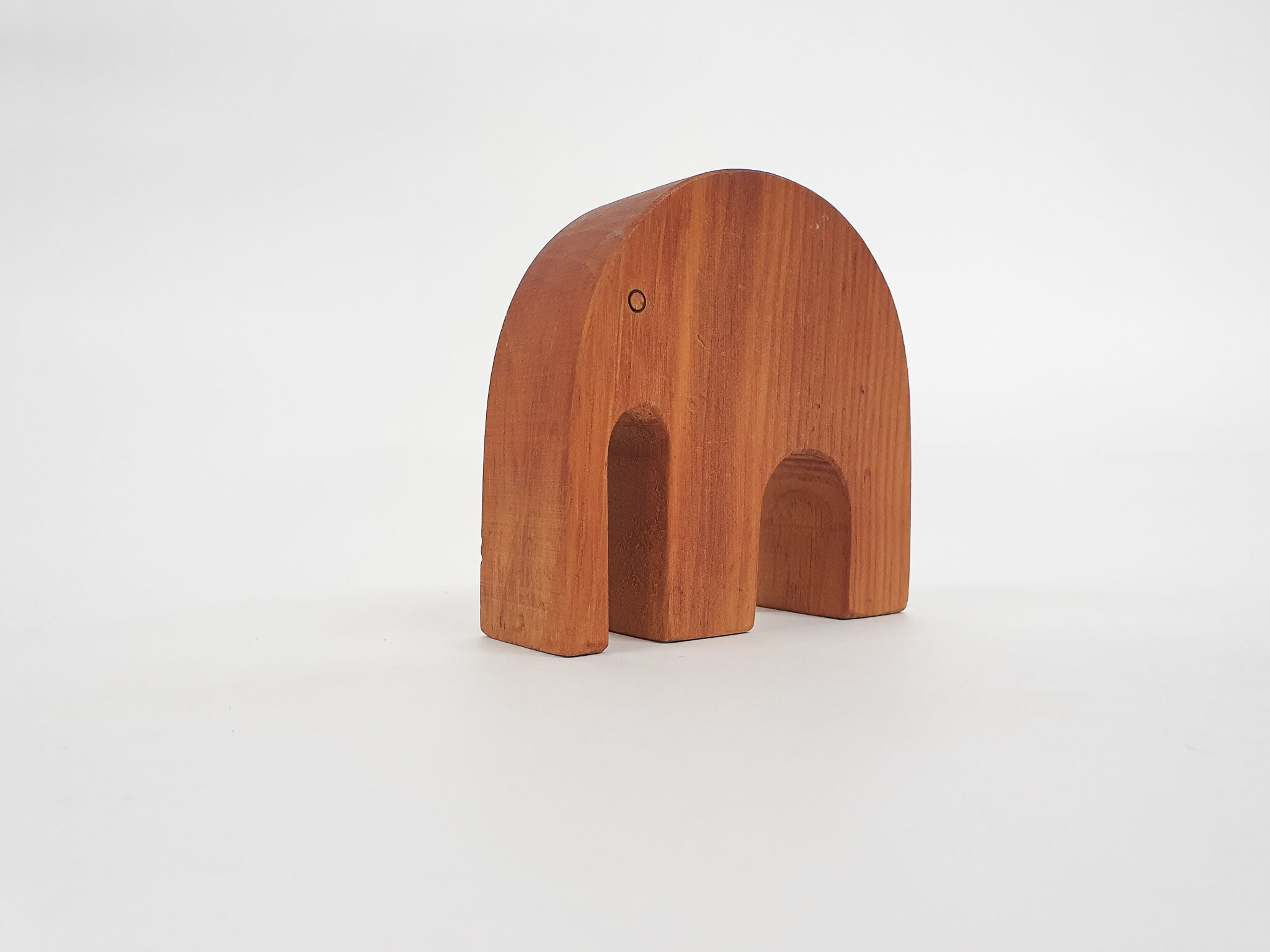 Scandinavian modern wooden Elephant, 1960's