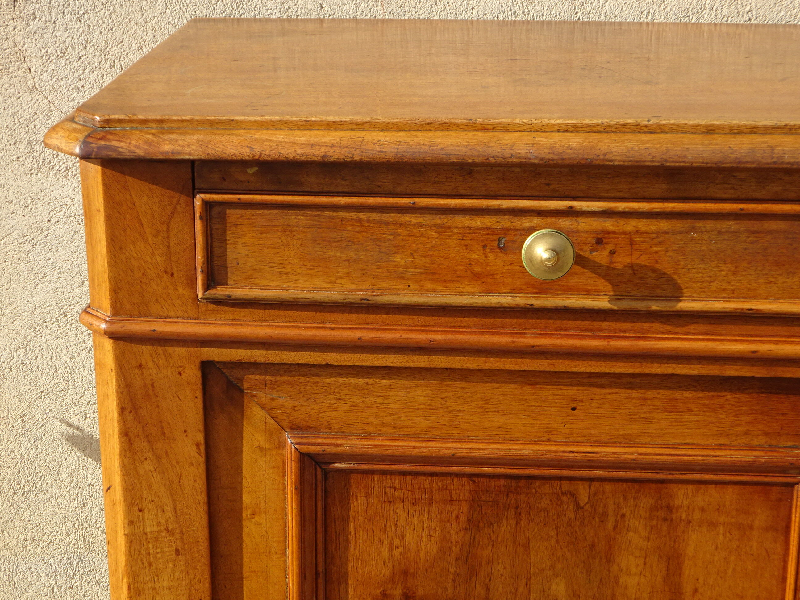 Louis-Philippe sideboard, late nineteenth, walnut